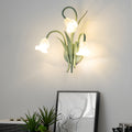 Flower Wall Light French Country Classic Romantic Creative Lamp