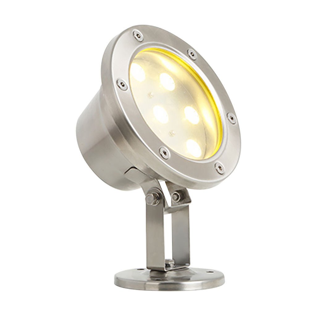 Adjustable LED Underwater Pool Light Durable Landscape Lighting for Outdoor Pools
