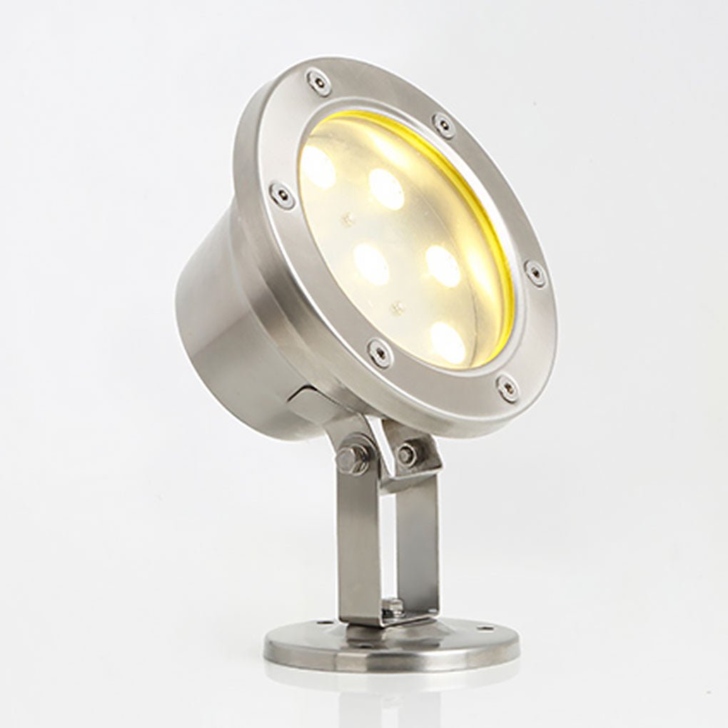 Adjustable LED Underwater Pool Light Durable Landscape Lighting for Outdoor Pools