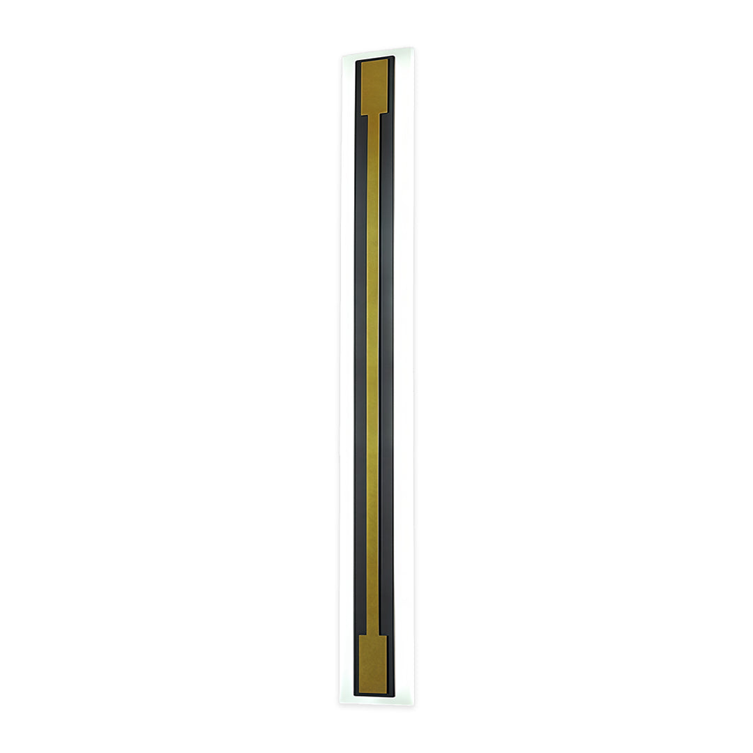 Modern luxury chandeliers style outdoor light fixtures sconces in antique brass with LED strip