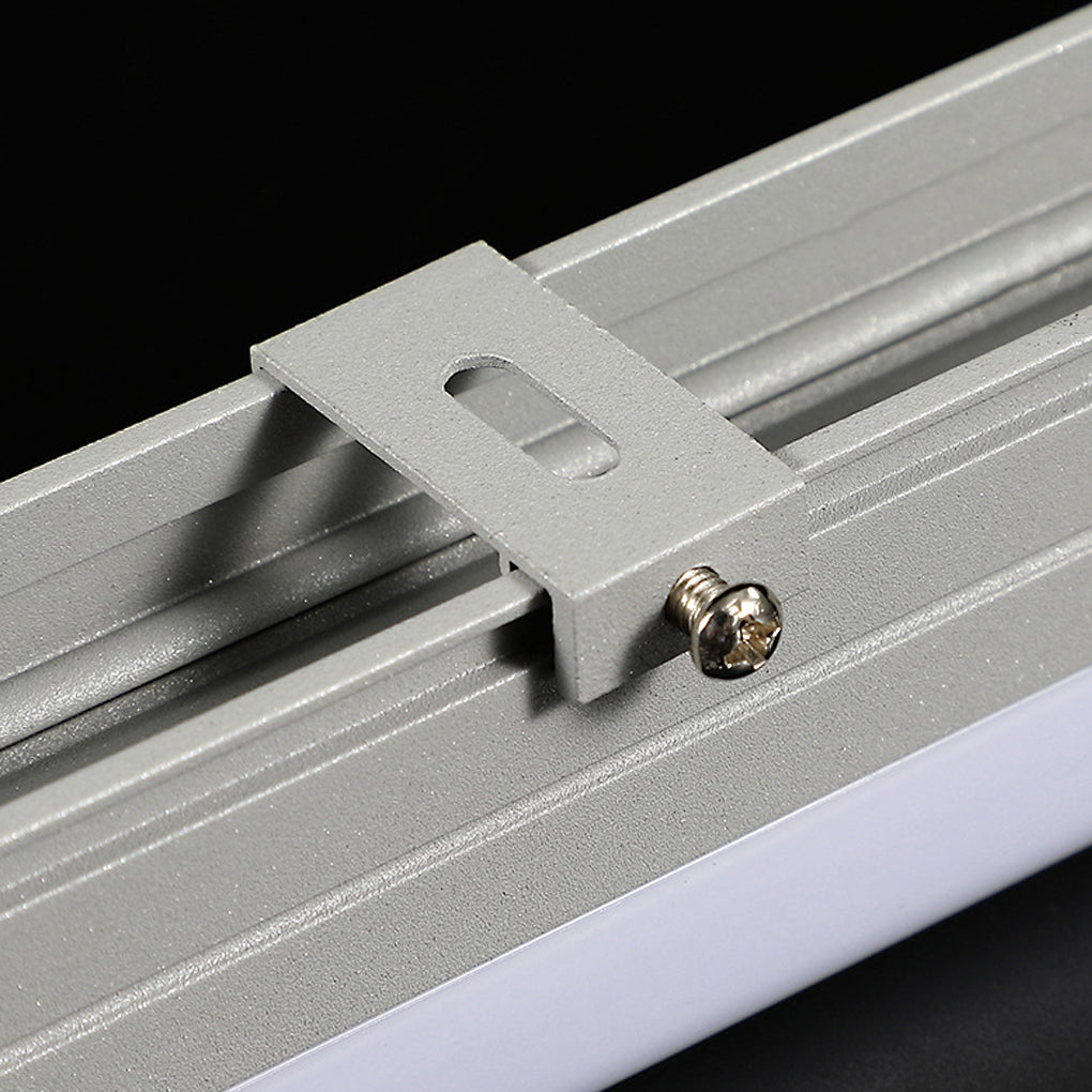 Architectural led strip lighting aluminum channel system shown in a clean studio product arrangement.