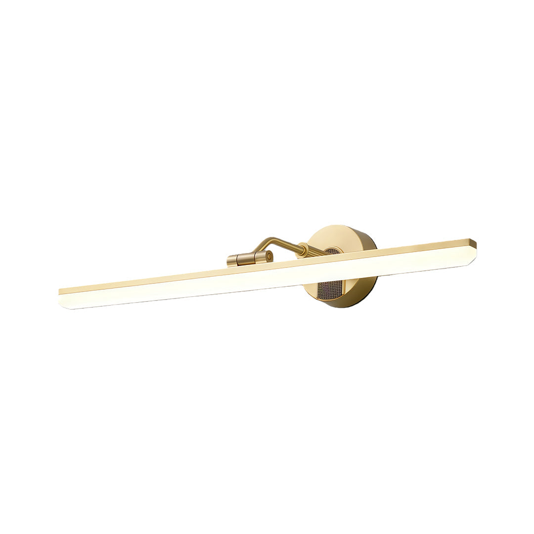 Bathroom vanity LED light installed in a modern bathroom, enhancing the space with a sophisticated glow.