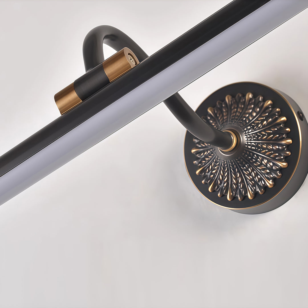 Discover LED vanity bathroom lights with an American retro mirror cabinet light, offering the perfect blend of classic style and bright, efficient lighting.