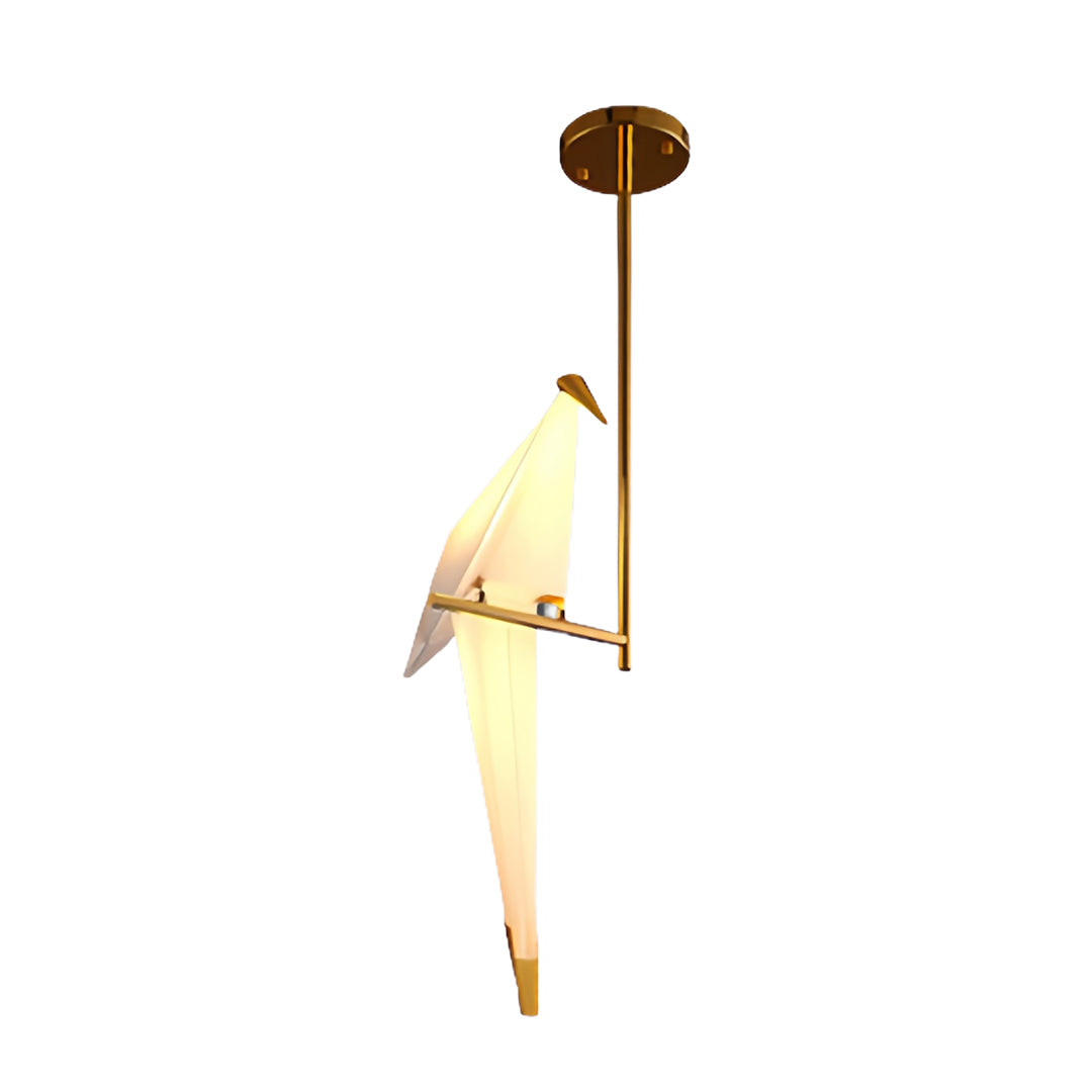 Bird wall light in a ceiling version, displayed against a white background.