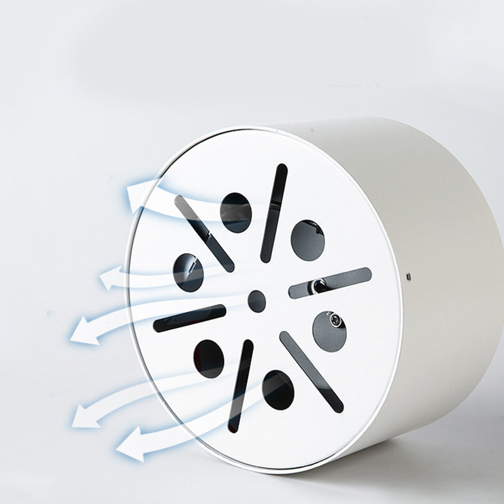 Black drum pendant light with detailed view of its cylindrical structure.