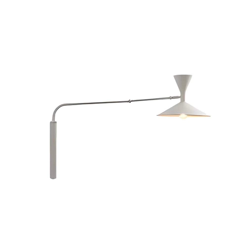 Contemporary swing arm wall sconce with a black finish, providing functional and decorative lighting for modern spaces.