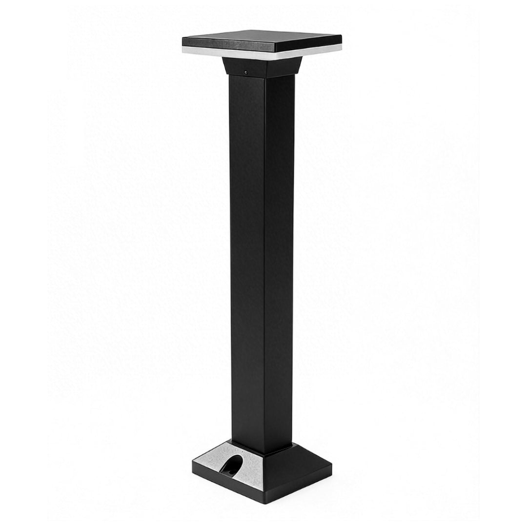 Add contemporary style to your yard with round or square LED bollard pathway lights that brighten landscapes effectively.
