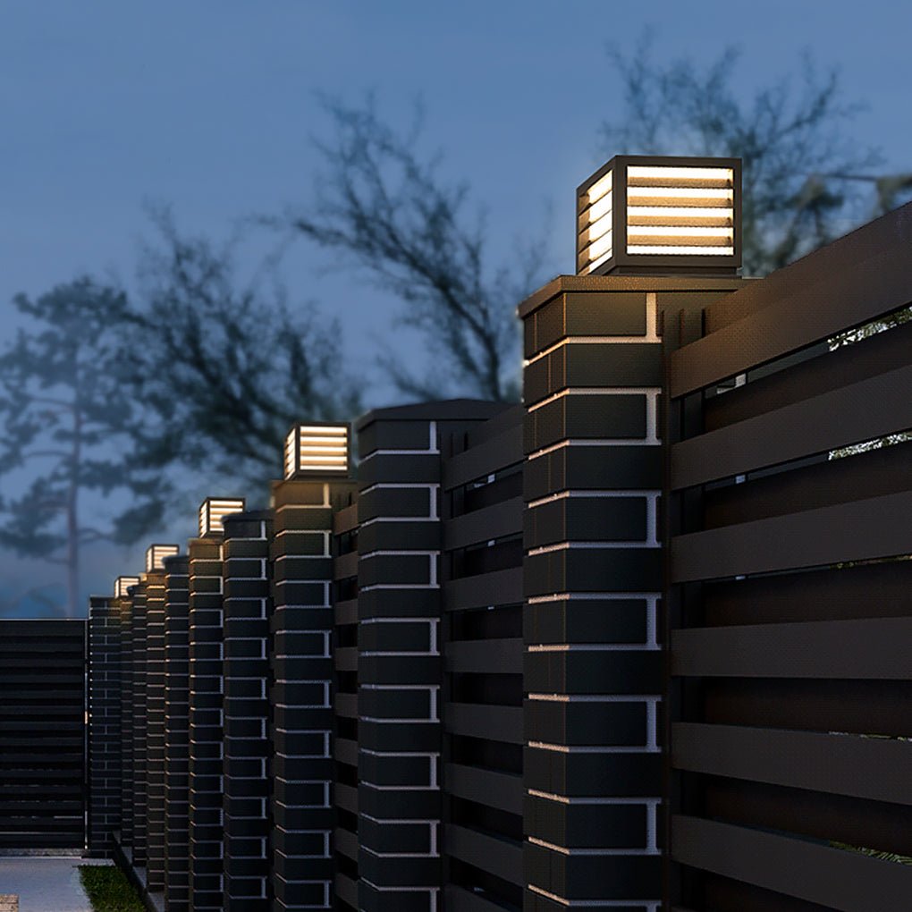 Create a welcoming ambiance with home pillar light outdoor waterproof LED decorative light, perfect for gardens and patios.