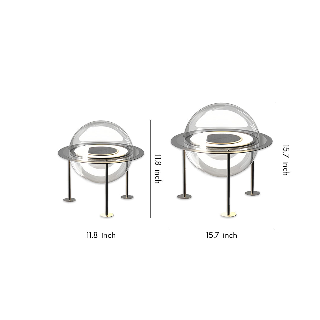 Modern circular main gate pillar light design featuring a sleek ring structure and soft ambient glow for outdoor entrances.