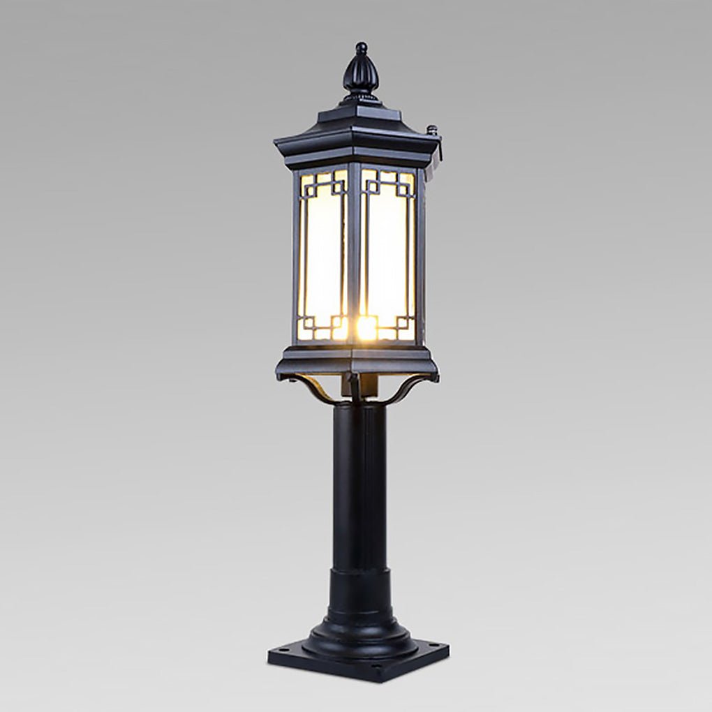 Traditional Asian - Inspired LED Pathway Lights Rhombus Shape for Villa Gardens
