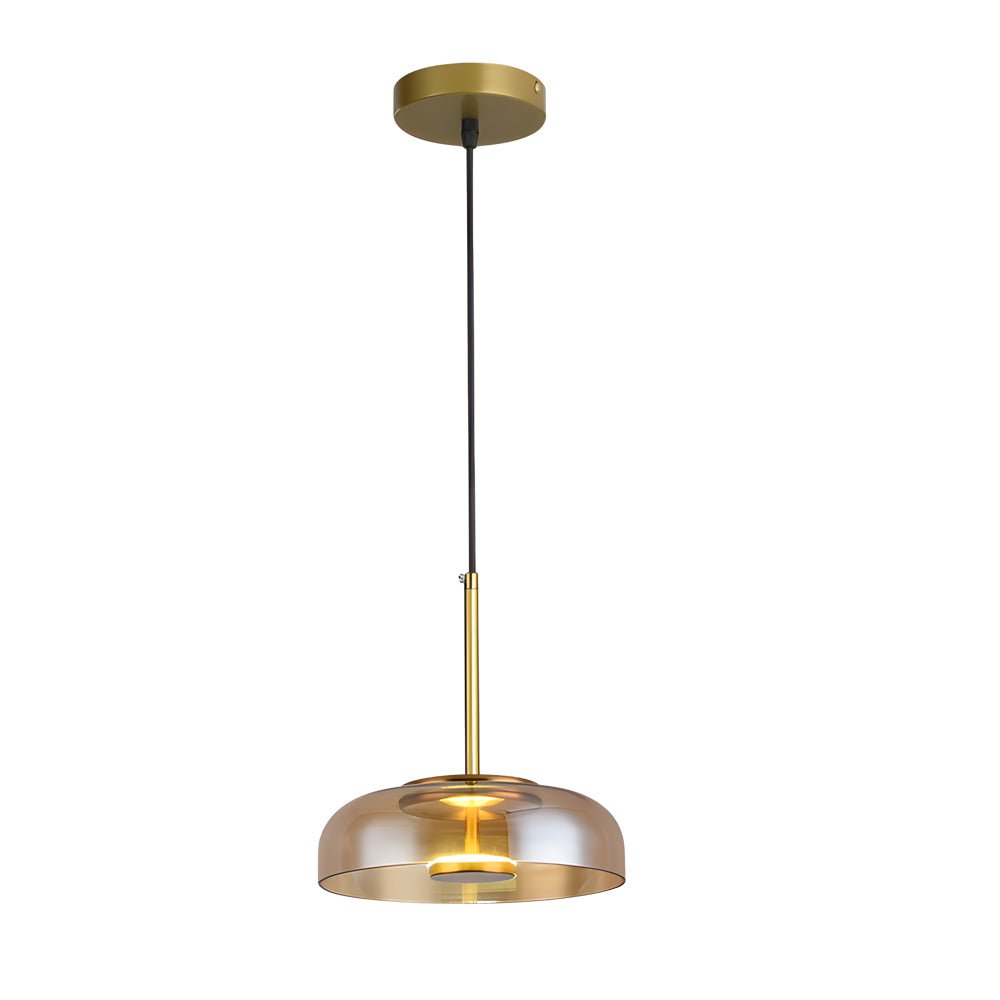 Classic Glass Pendant Lamp 1 - Light Nordic LED Hanging Lamp