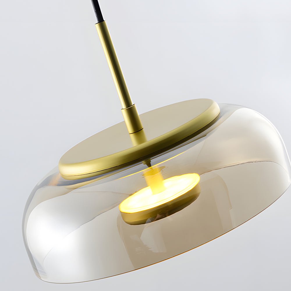 Classic Glass Pendant Lamp 1 - Light Nordic LED Hanging Lamp