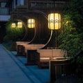 Classical LED Waterproof Chandelier for Outdoor Landscape Decorative Lighting