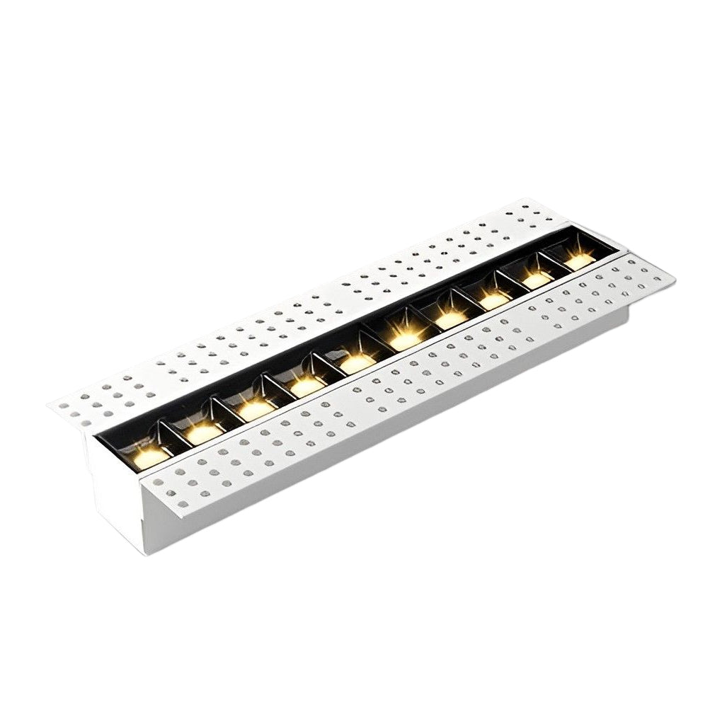 Clear ice cube outdoor light product isolated on white background.