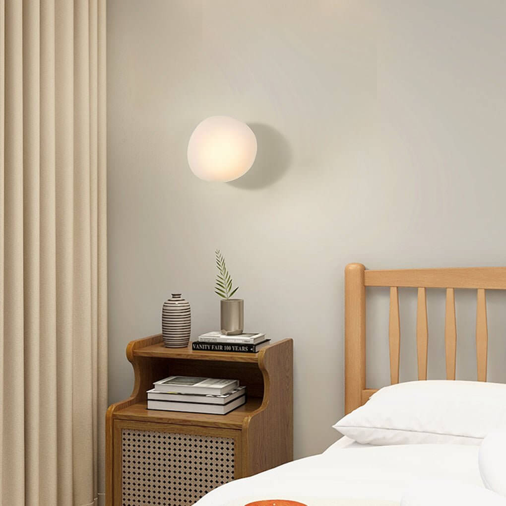 [Clearance Sale] Colorful Glass Pebbles LED Small Decor Modern Indoor Wall Sconces Lighting