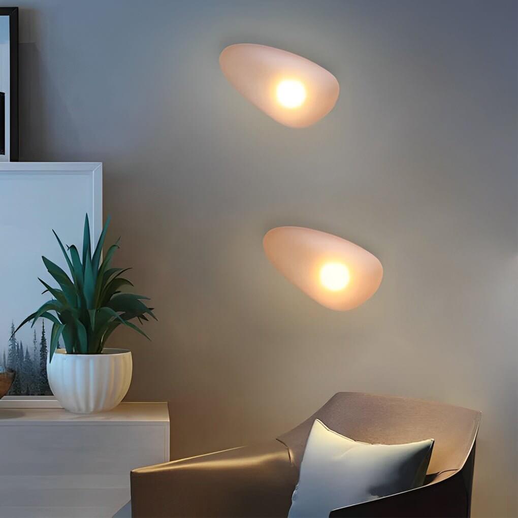 [Clearance Sale] Colorful Glass Pebbles LED Small Decor Modern Indoor Wall Sconces Lighting