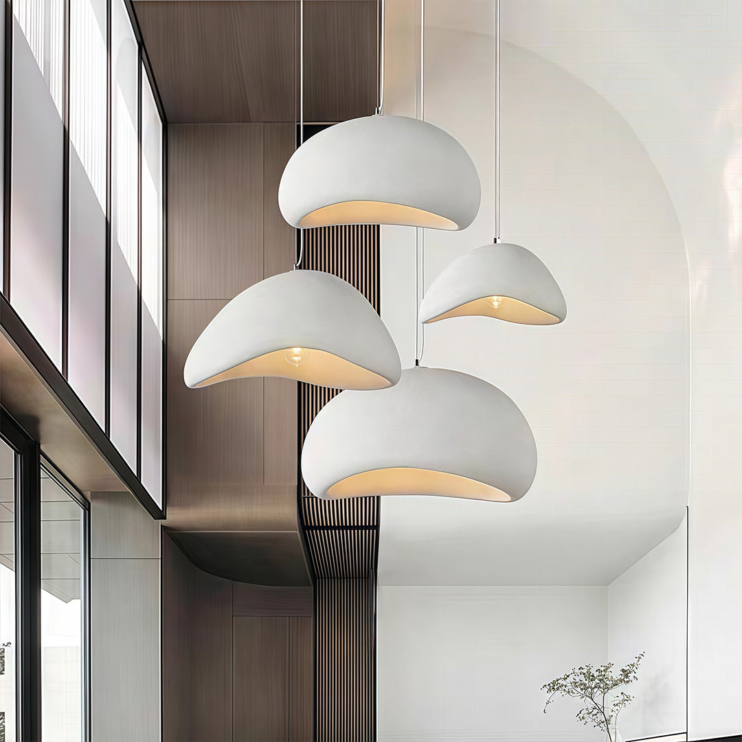 Close-up of art deco flush mount ceiling light texture, detailed view of smooth surface
