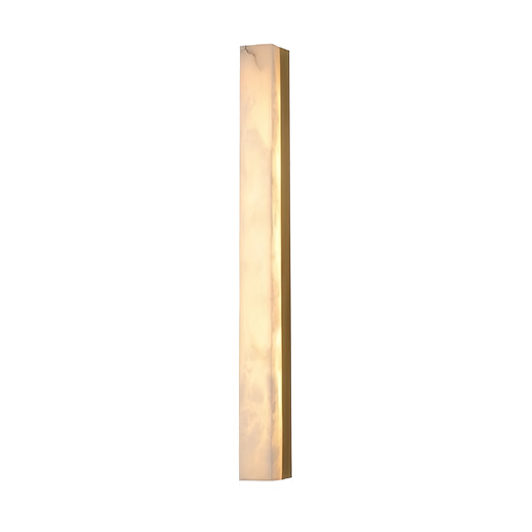 Copper sconce indoor lighting installed in modern living space with warm ambient glow