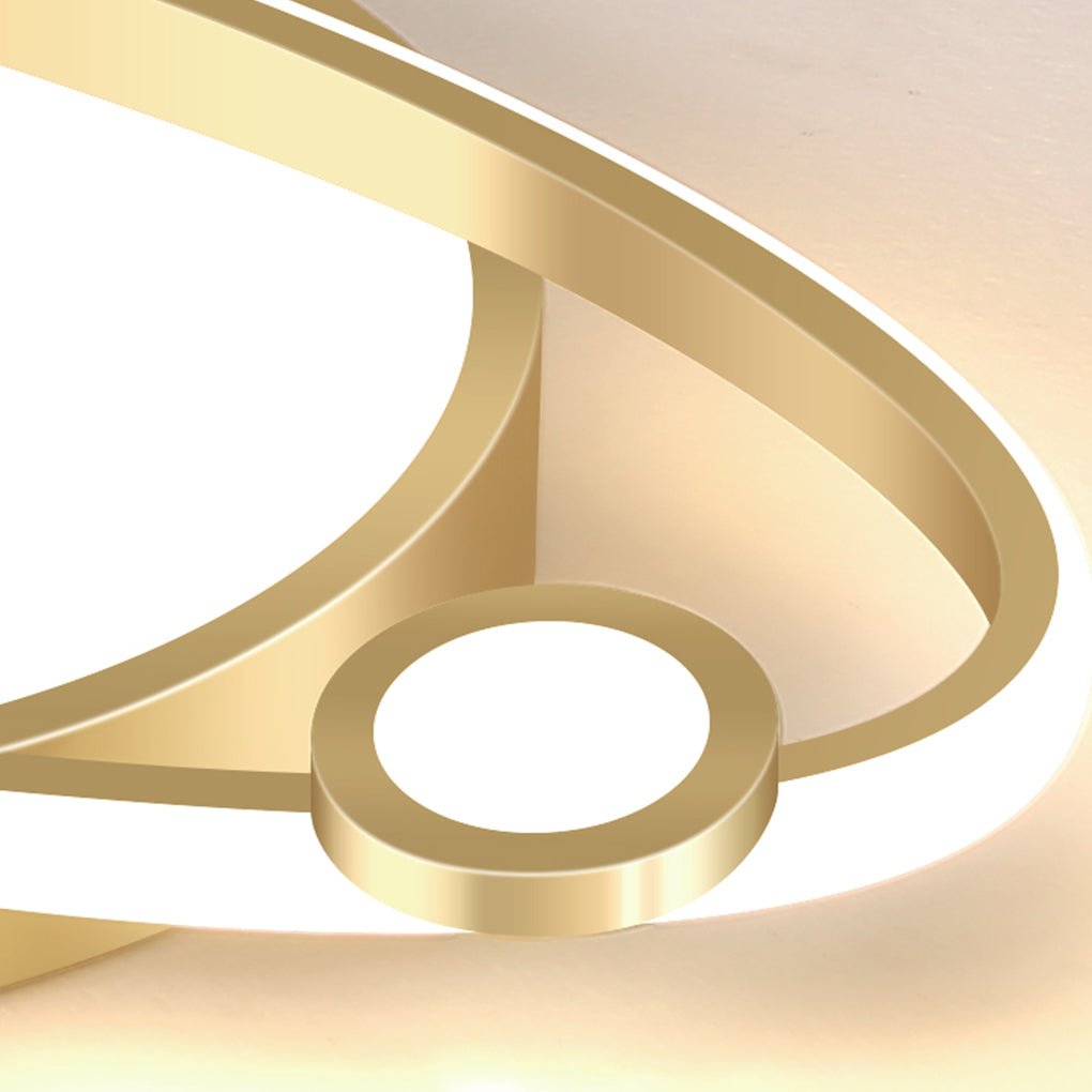Creative Personalized Intelligent Control 3 - color Adjustable Light LED Ceiling Light