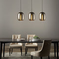 Creative Screw Thread Glass Spiral LED Post - Modern Pendant Lights Chandelier