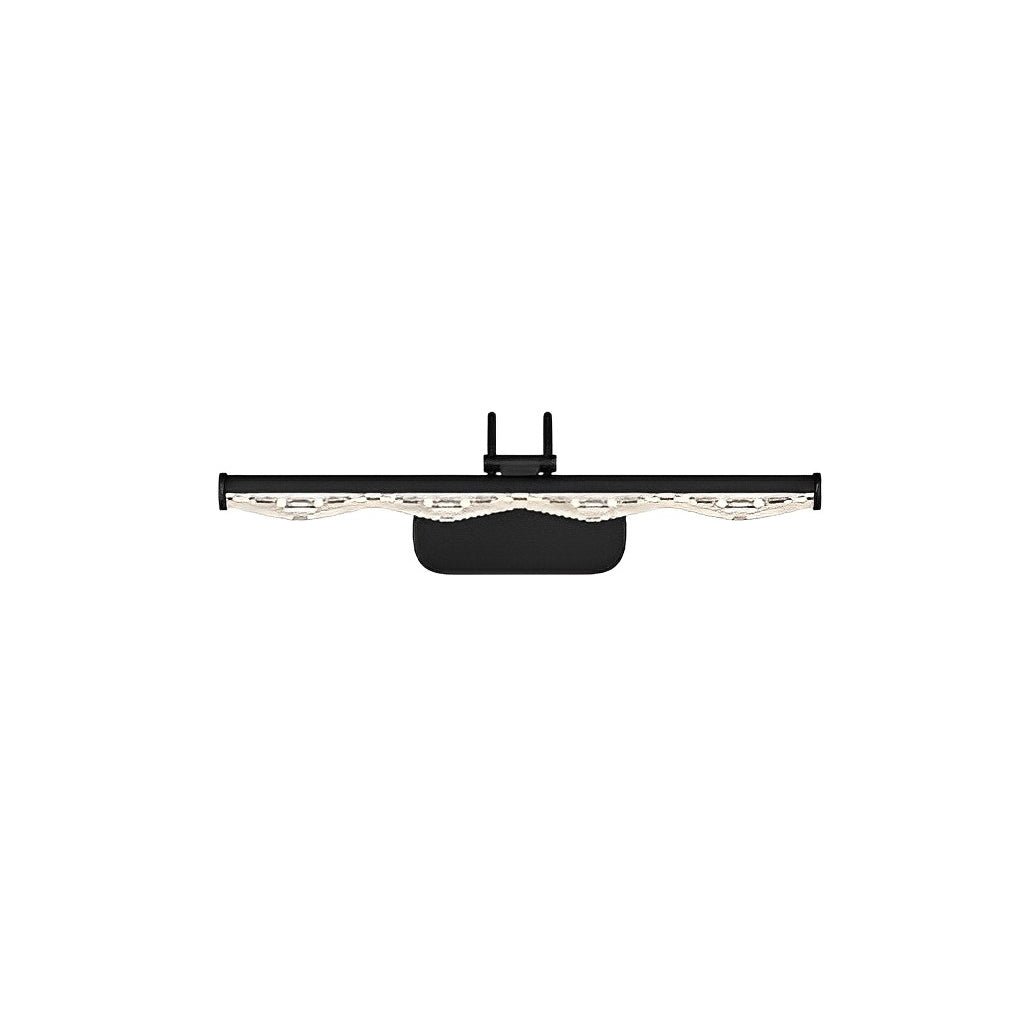 Crystal - Like Bathroom Vanity Light with Multi - Faceted Prismatic Acrylic Shade
