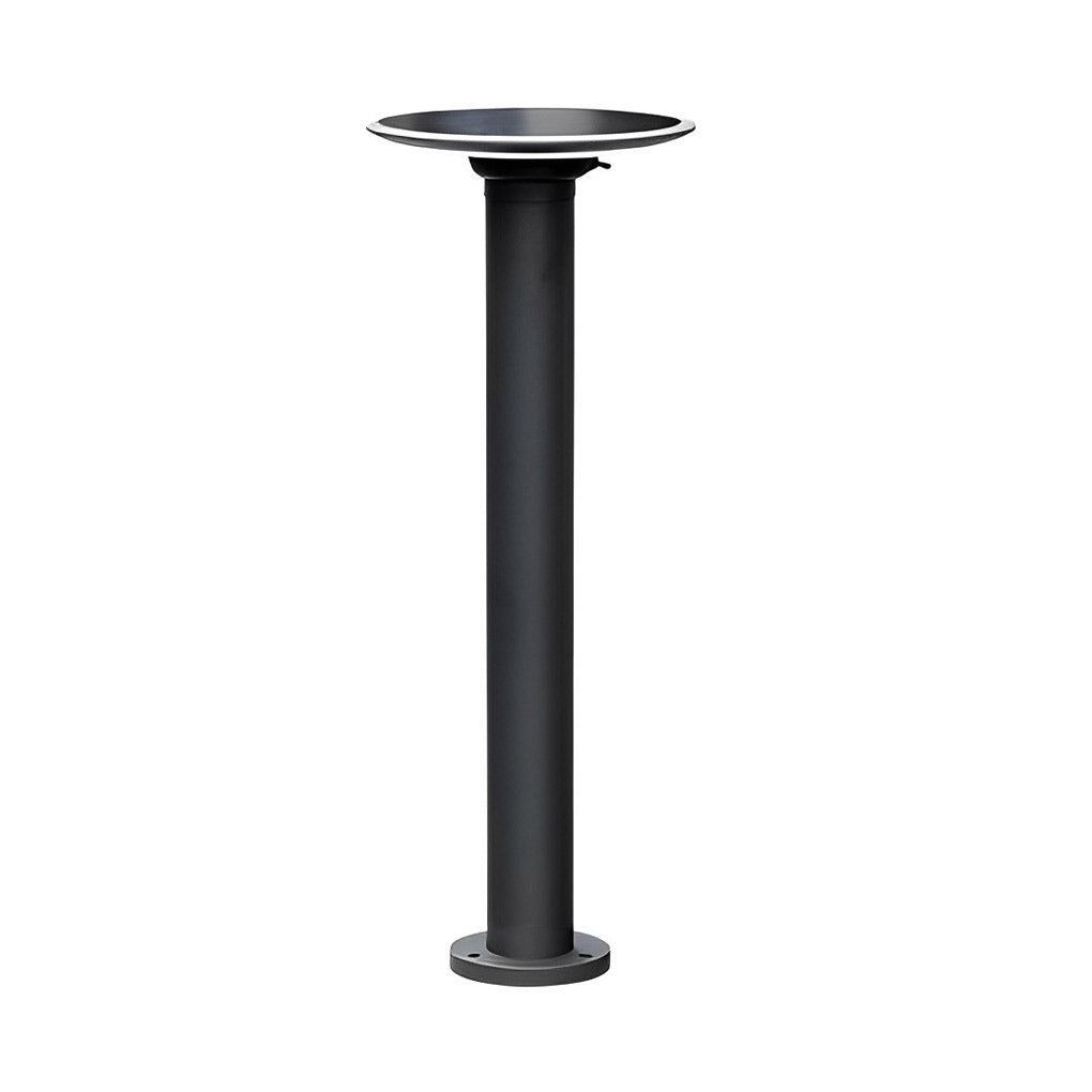 Decorative solar path lights product image showing full pole design for pathway and landscape lighting.