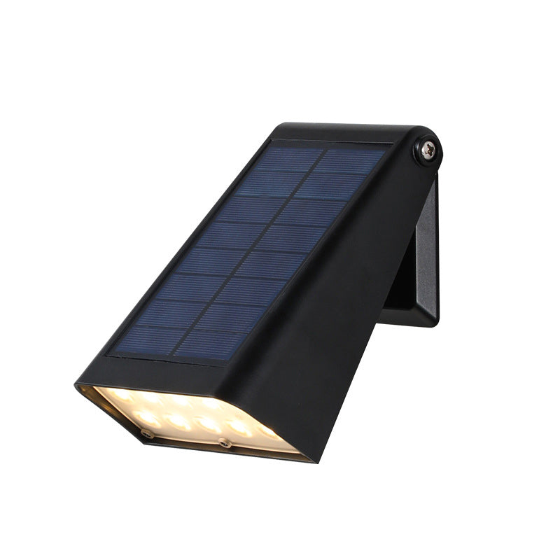 Down light wall sconce shown from an angled product perspective.