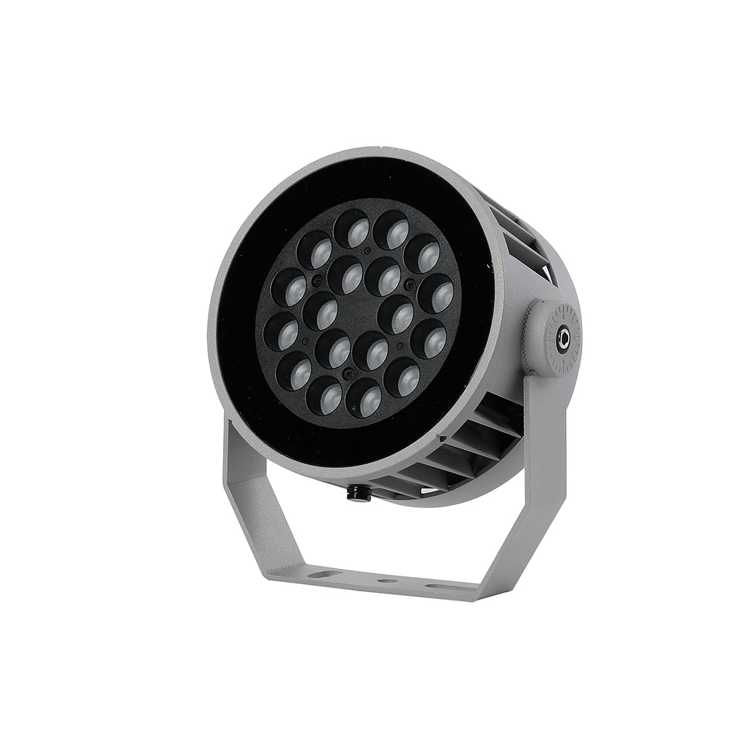 Durable spotlight for landscape with high-performance LEDs and weather-resistant casing