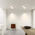 These Flush Mount Ceiling LED Lights feature a modern minimalist round design, offering bright and even illumination ideal for living rooms, bedrooms, kitchens, and hallways.