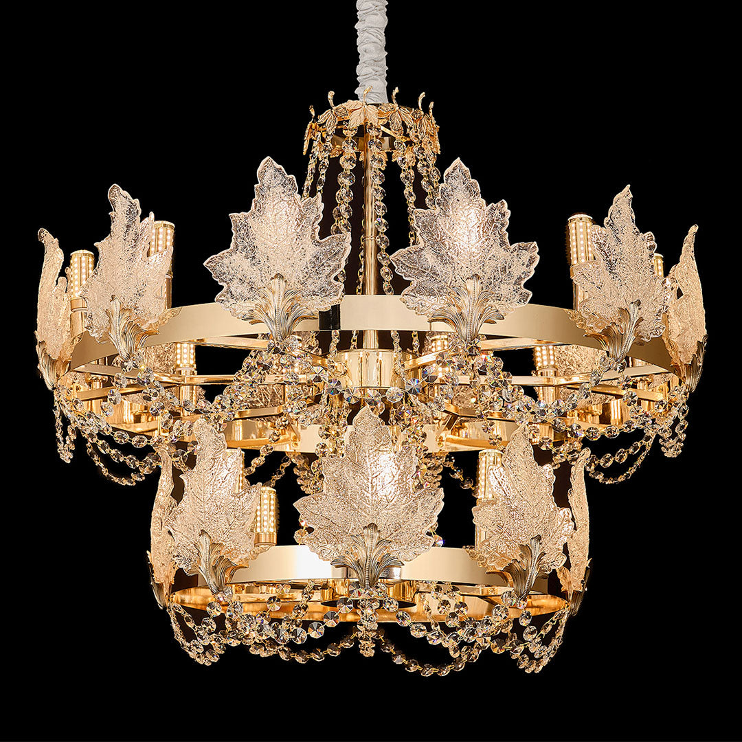 Crafted with shimmering crystals and refined detailing, this french chandelier creates a sophisticated focal point in classic and modern interiors.