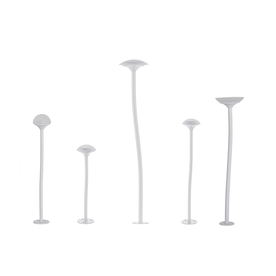 Create a magical outdoor ambiance with these Fairy Tale Mushroom Garden Lights, perfect for pathways, landscapes, and yards, adding charm and soft illumination.