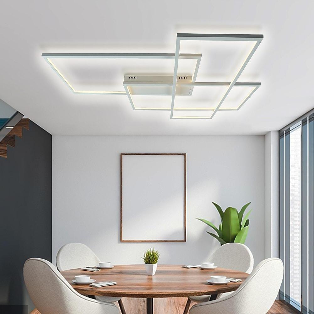 Geometric wall sconce in black, front view of the modern design.
