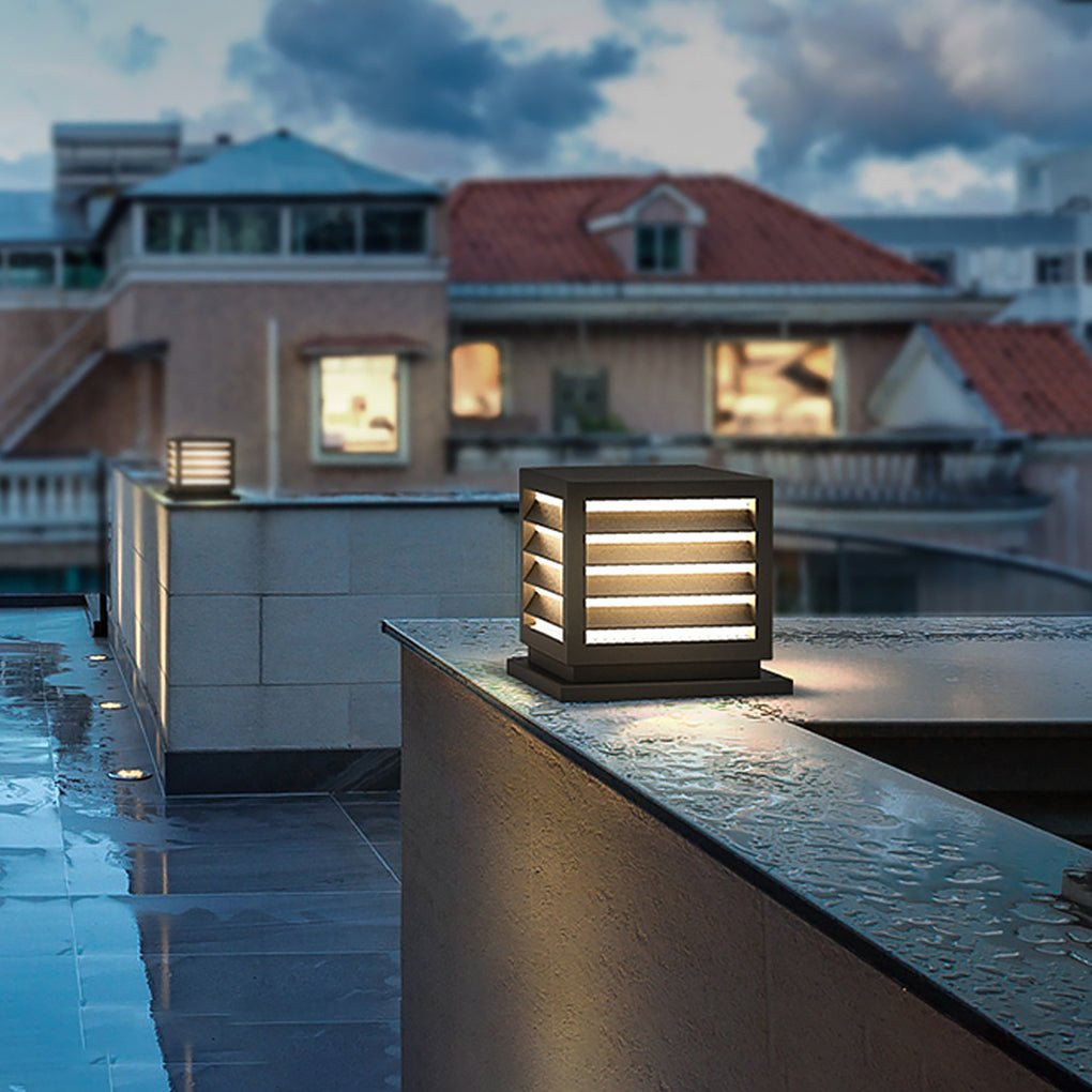 Add charm to your front yard with home pillar light outdoor waterproof LED decorative light, stylish and durable.