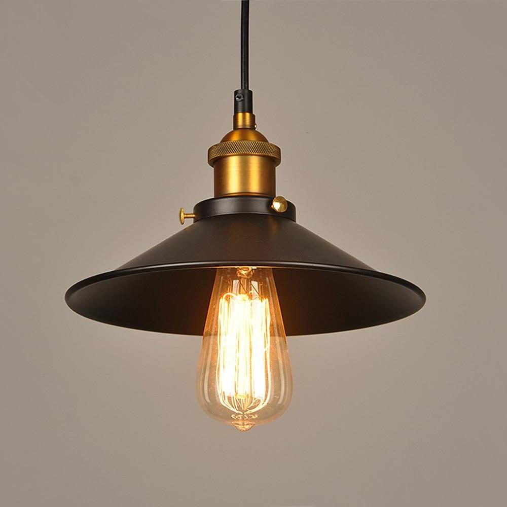 Adjustable Industrial Metal Stylish Cone - Shaped Pendant Lighting