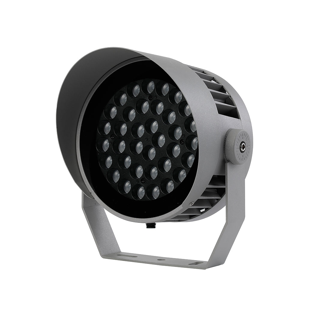 Industrial outdoor lighting LED spotlight designed for commercial and residential illumination projects