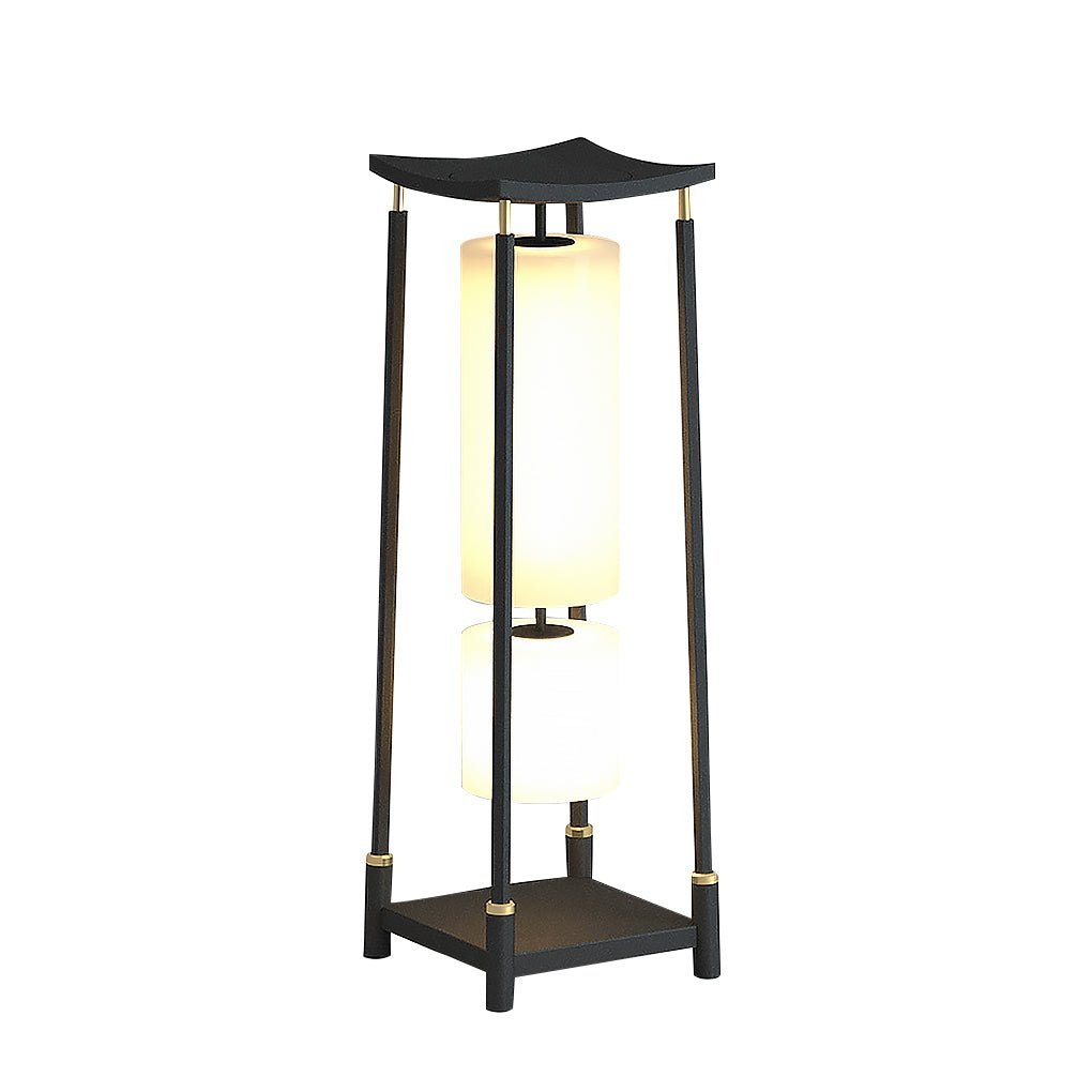 Unique Solar - Powered LED Outdoor Lights Asian - Inspired Design
