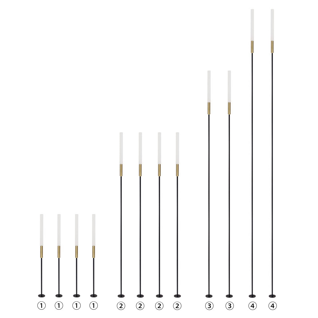 Illuminate your garden with this outdoor waterproof LED landscape spike light, featuring reed-inspired design and ground insert style for walkways, lawns, and pathways.