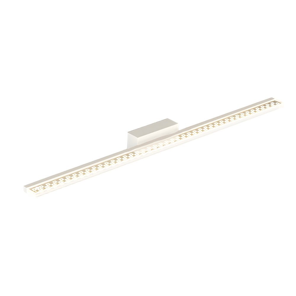 LED Bathroom Vanity Lights with Geometric Acrylic Shade and 3 - Step Dimming