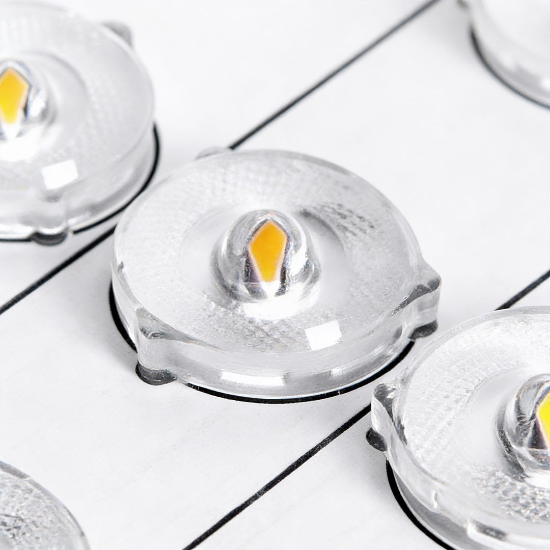 LED light source detail inside ceiling cloud lights showing energy-efficient components.