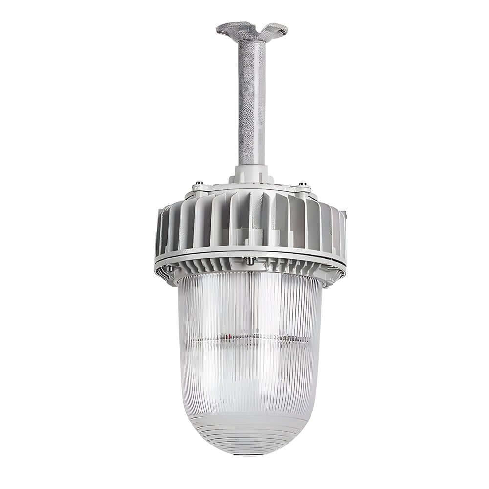 LED lamp for warehouse, displayed from a side perspective highlighting its structure.