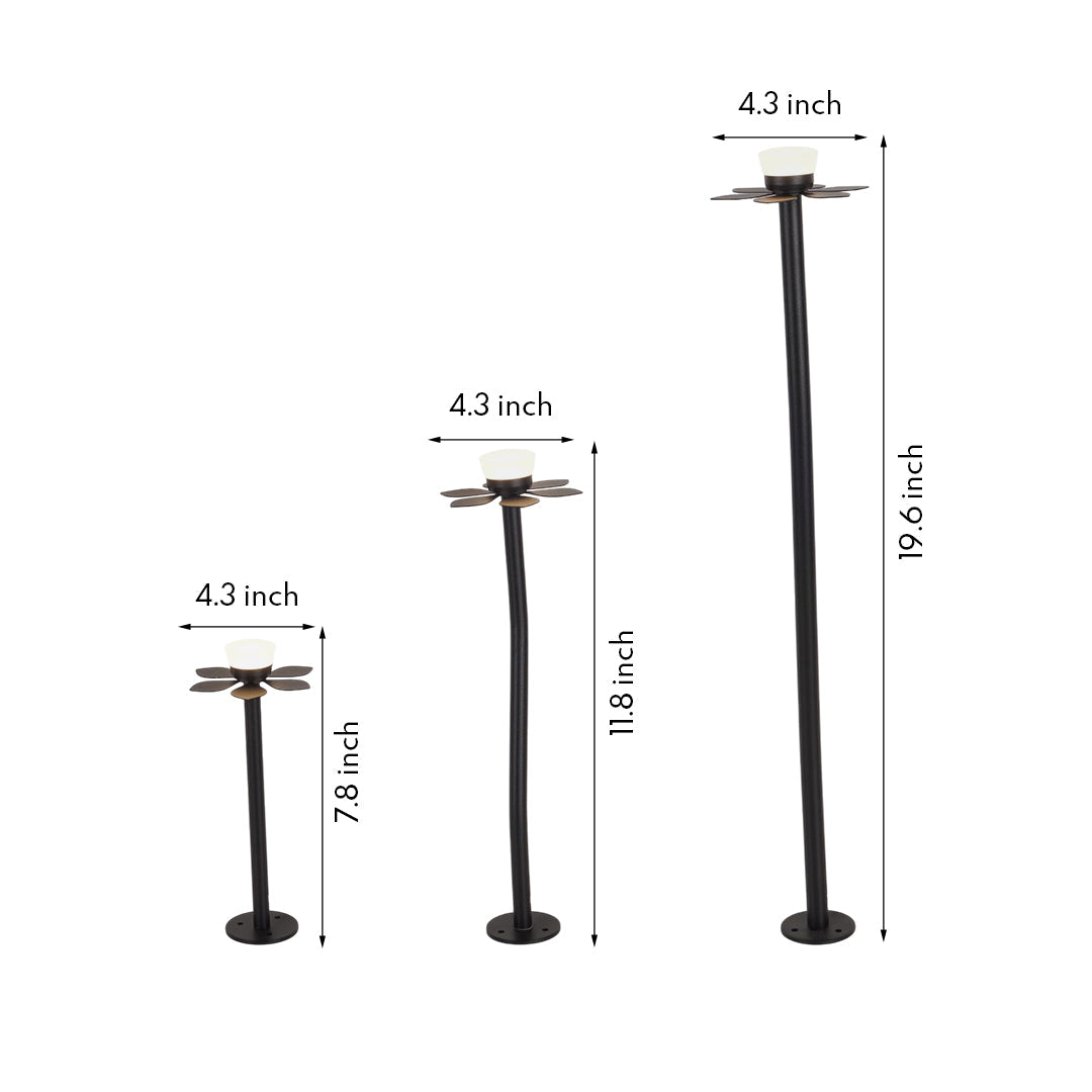These landscape outdoor lights combine sleek minimalist design with waterproof construction, perfect for illuminating pathways, gardens, and patios with modern style.