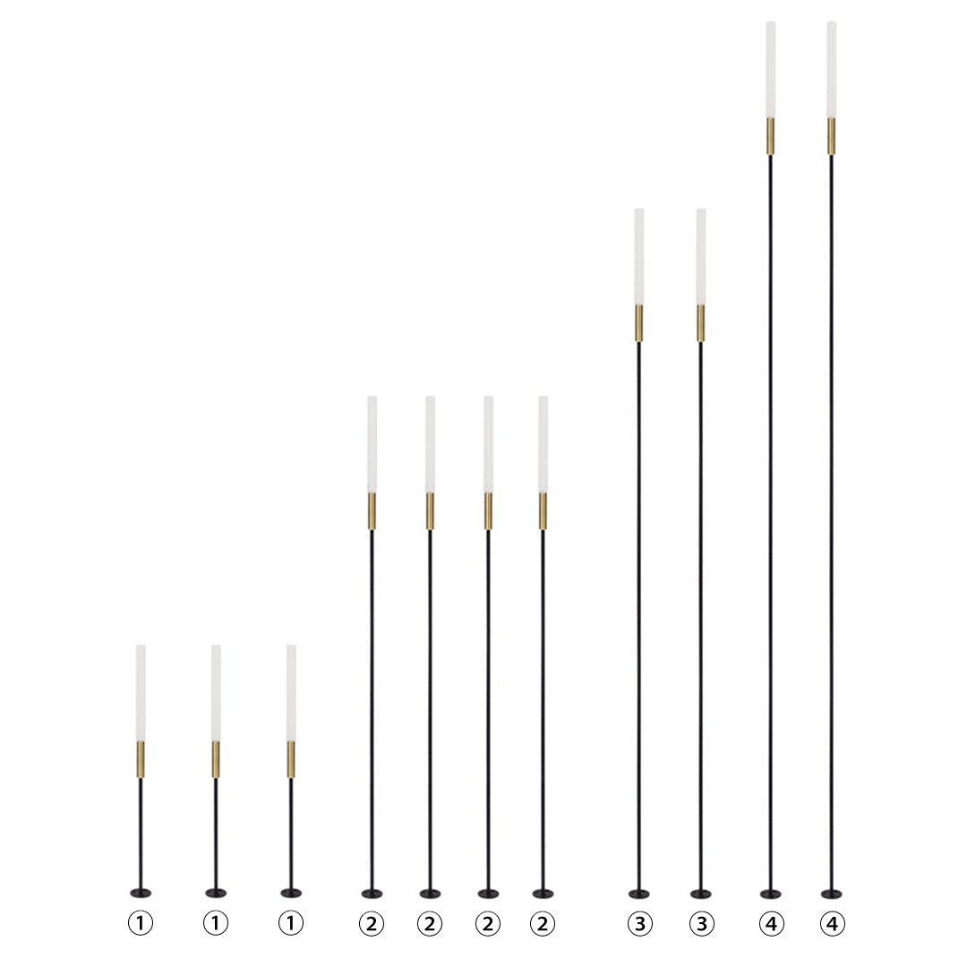 This landscape spike light provides durable, waterproof outdoor LED lighting, perfect for enhancing pathways, gardens, and yards with a stylish reed-inspired design.