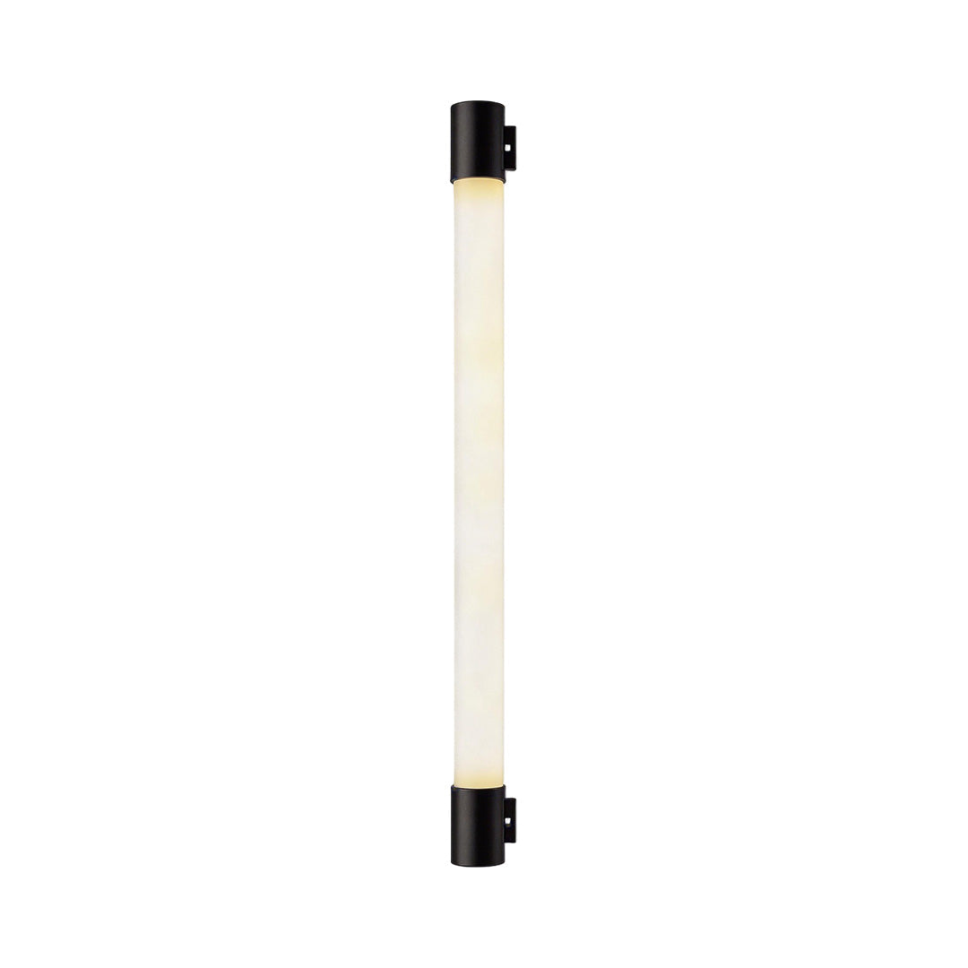 LED outdoor sconce with a sleek design, providing ambient lighting.