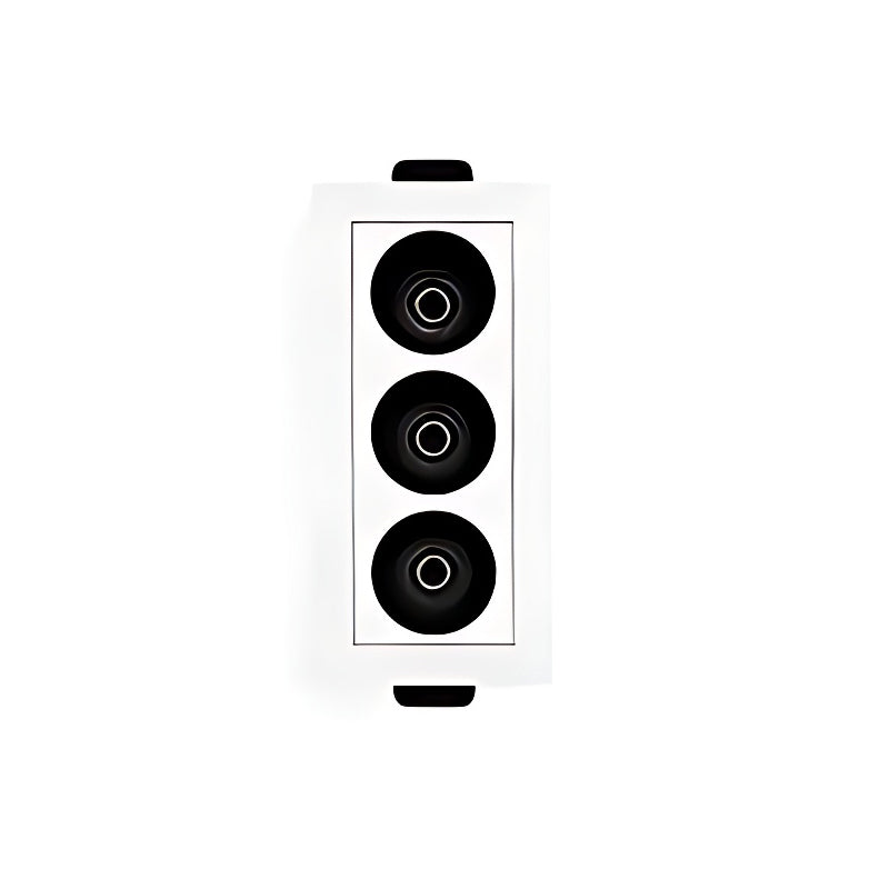 LED spotlights bulbs dimensions, side view with size specifications for single unit.