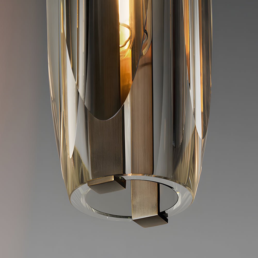 Long Crystal Tungsten Filament LED Bulb Post - Modern Pendant Lights