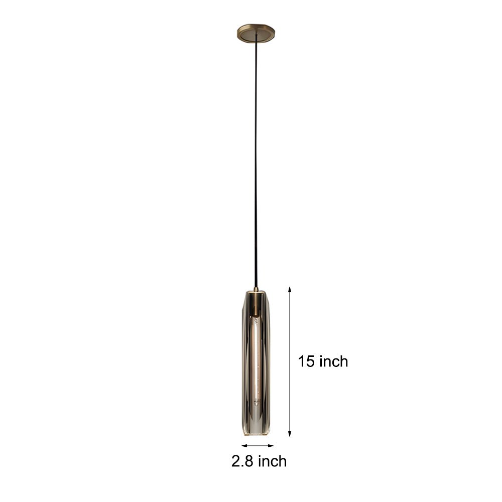 Long Crystal Tungsten Filament LED Bulb Post - Modern Pendant Lights