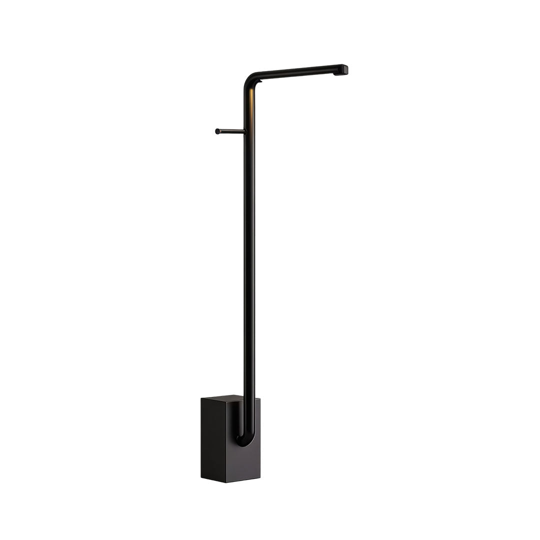 Long outdoor wall lights with a sleek linear design, highlighting its minimalist structure.
