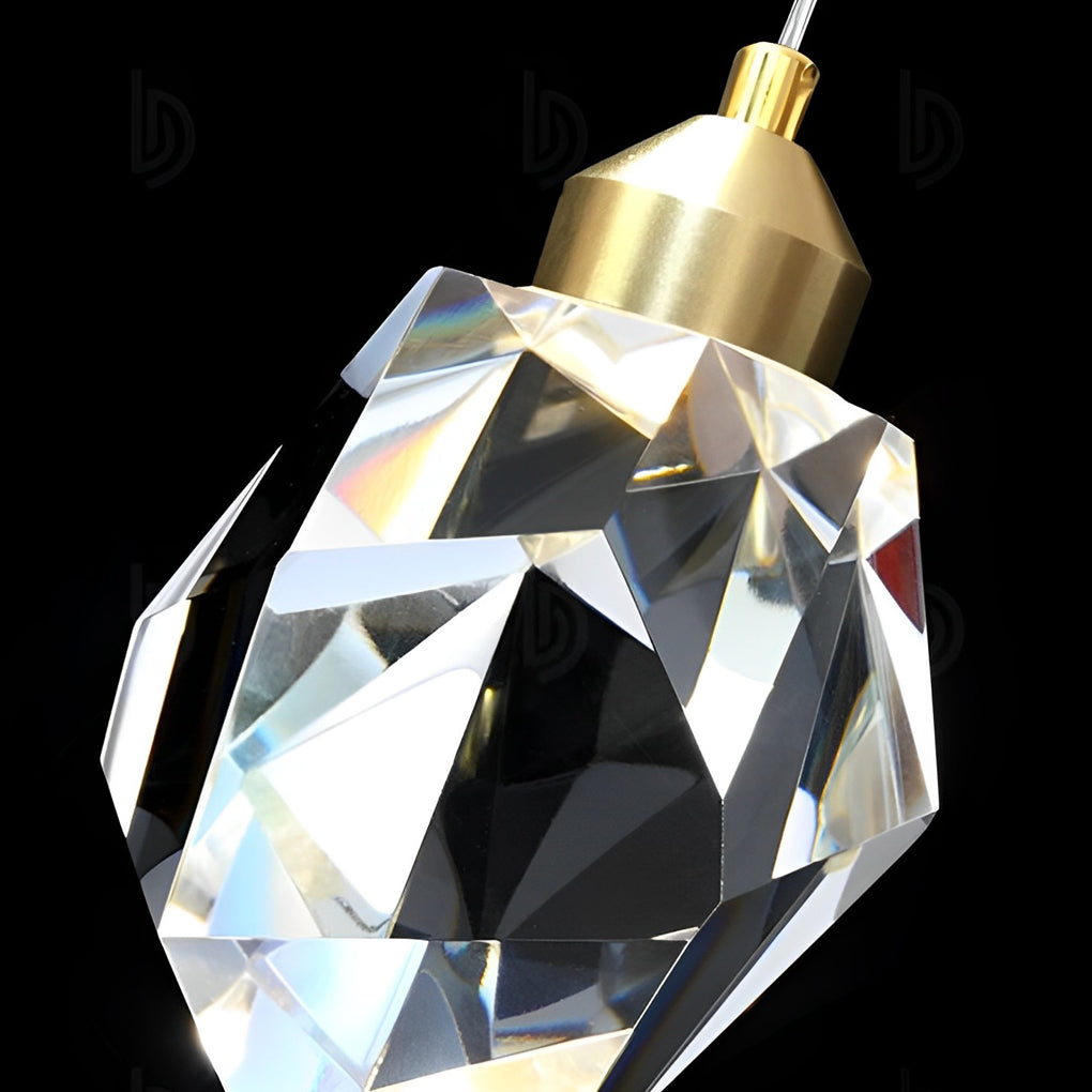 Luxury staircase chandelier with a spiral arrangement, enhancing the elegance of a grand staircase.