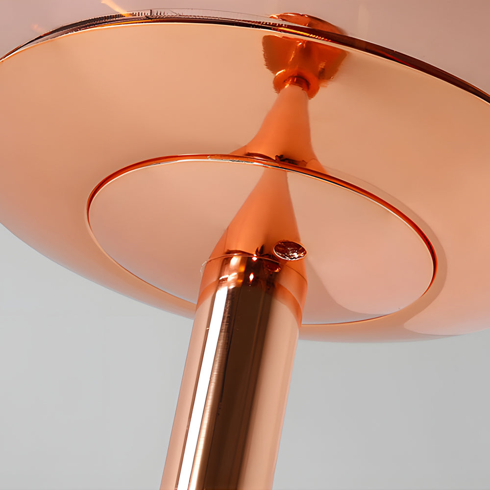 Close-up of LED bulb inside a melt pendant light