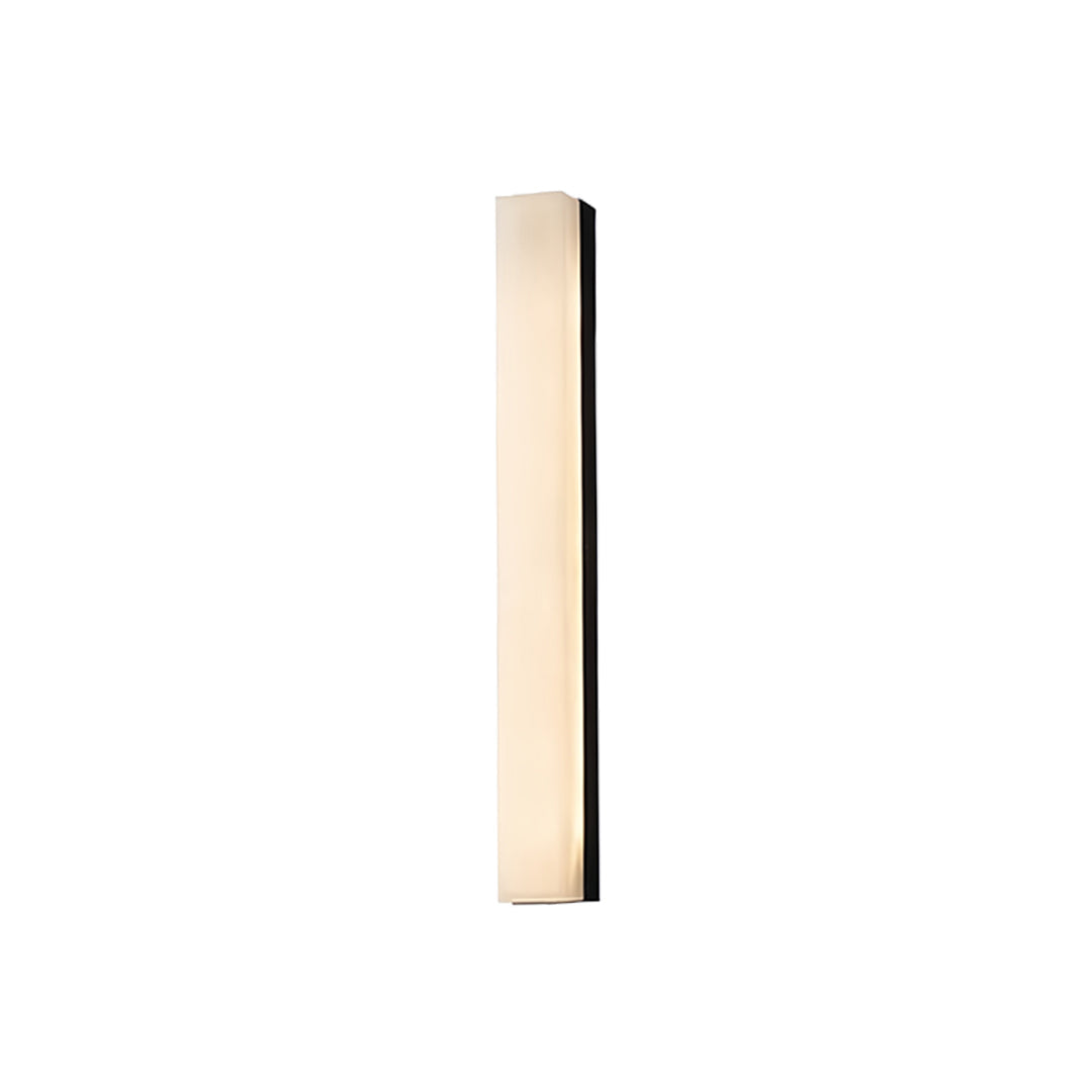 Minimalist copper sconce indoor fixture with natural wood grain finish for modern home decor